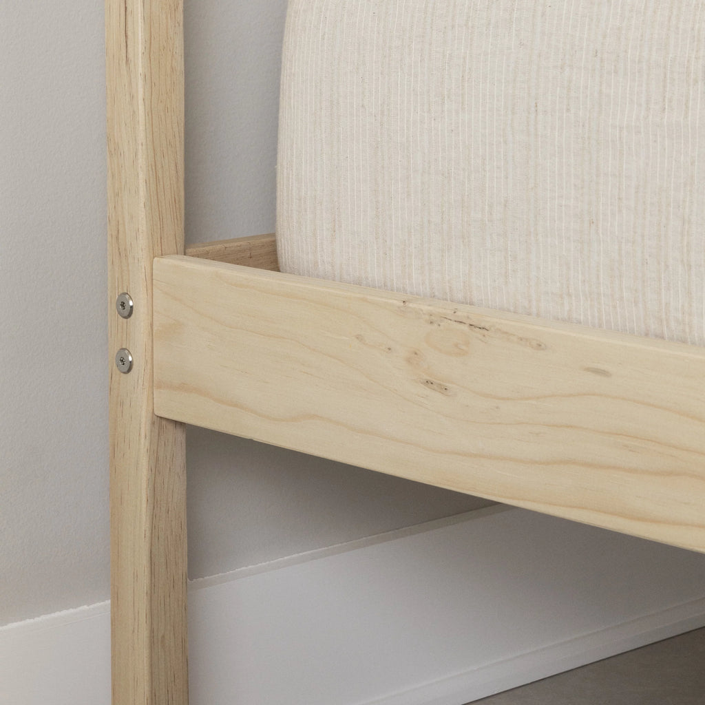 Complete Bed Full Natural Wood D825505