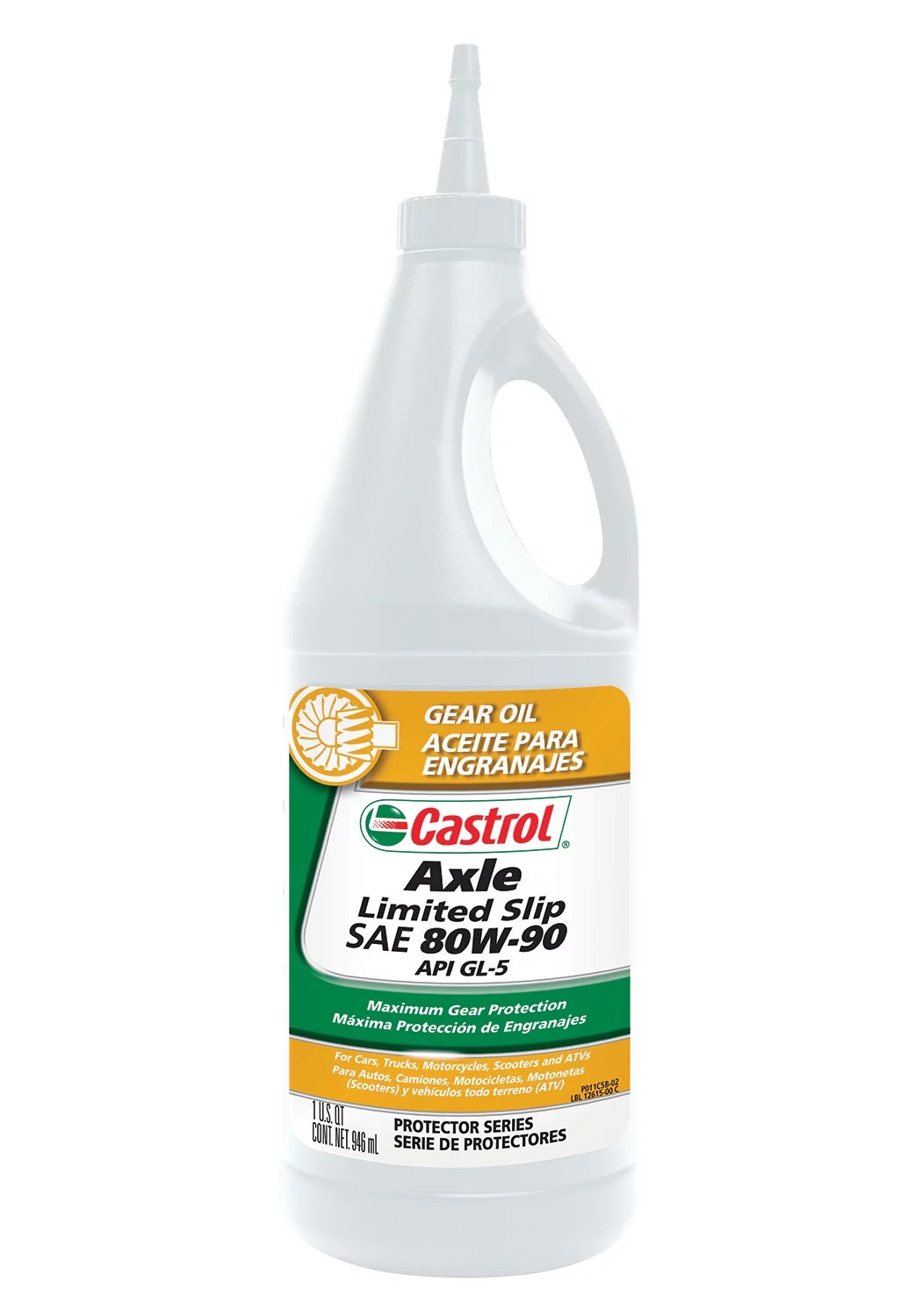 80W-90 Gear Oil, 1 Quart G69714