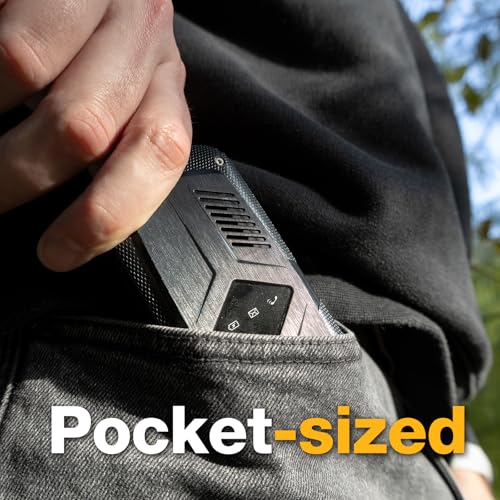 Rugged Basic Flip Phone, 4G Feature Cell Phone, Waterproof & Drop-Proof, SOS Button, Speed Dial, 98dB Speaker, Large Fonts & Big Buttons I64548