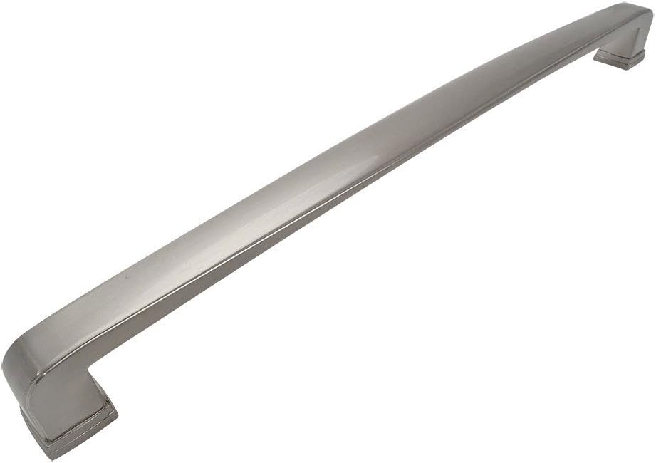 Satin Nickel Oversized Cabinet Hardware Handle Pull 12 Inch R89086