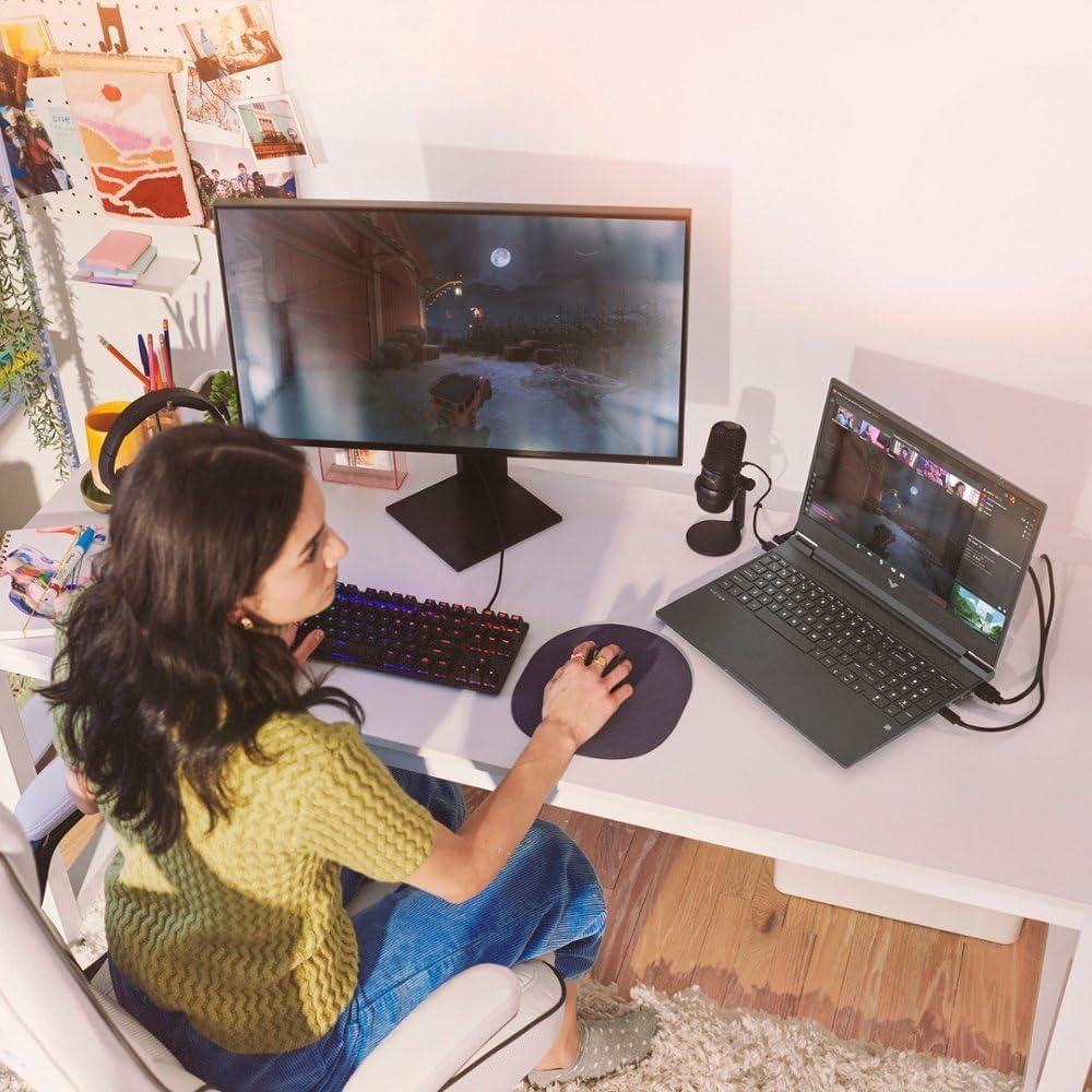 15.6" Full HD 144Hz Gaming Laptop, AMD Ryzen 5 7535HS, 16GB Memory, NVIDIA GeForce RTX 2050, 512GB SSD, Mica Silver D901227
