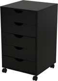 5 Drawer File Cabinet with Wheels Z446679