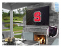 Black Breathable Water Resistant Vinyl TV Cover O297