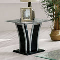 Glossy Black End Table F345550
