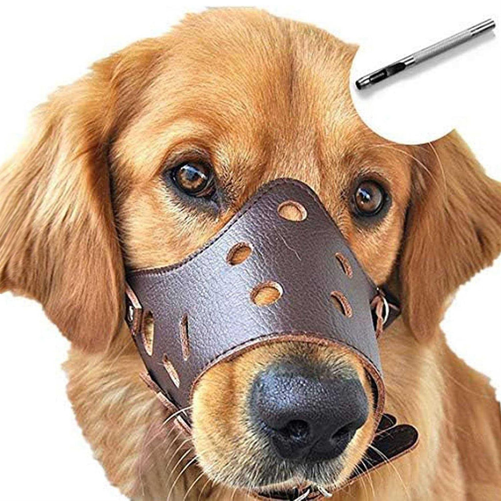 Leather Dog Muzzle E124