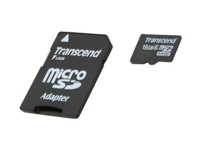 16GB microSDHC Card - Class 6 K731