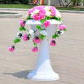 4 Pack 23" Tall White Pedestal Column Plant Stand Pot K6956