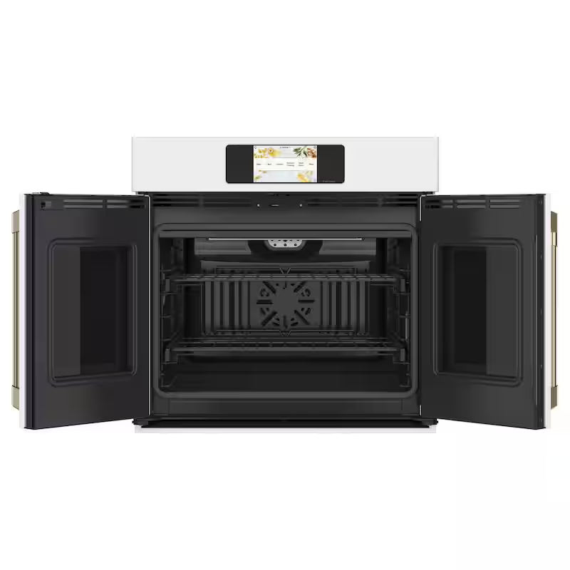 30 in. Smart Electric Wall Oven with Convection Self-Cleaning in Matte White C30989