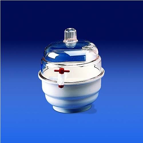 White Base 140mm Vacuum Desiccator G85689