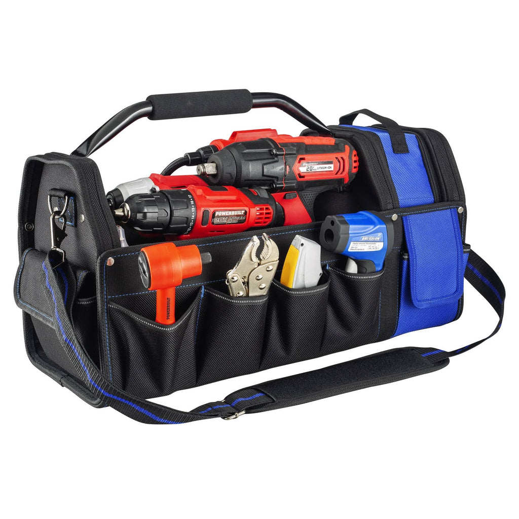 20 inch 16 Pocket Tool Tote with Steel Handle H6245