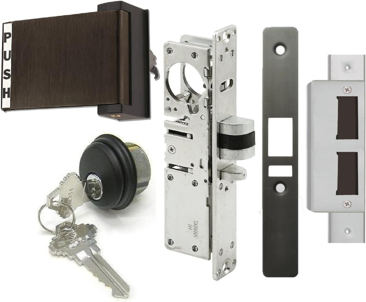 Door Mortise Deadlatch Lock with Cylinder and Keys M274