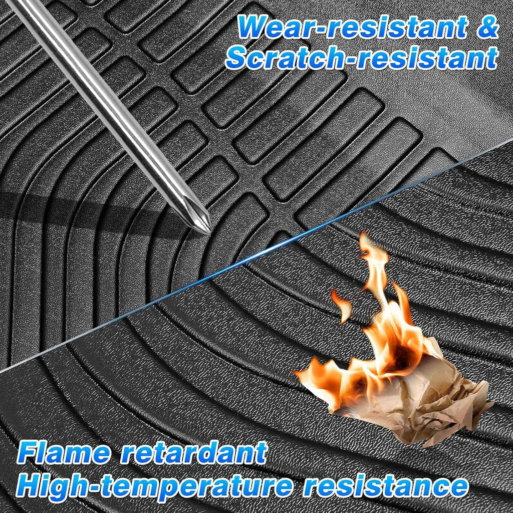All Weather Non-Slip Floor Mats for Nissan Sentra 2020 2021 2022 1st & 2nd Row Z348549