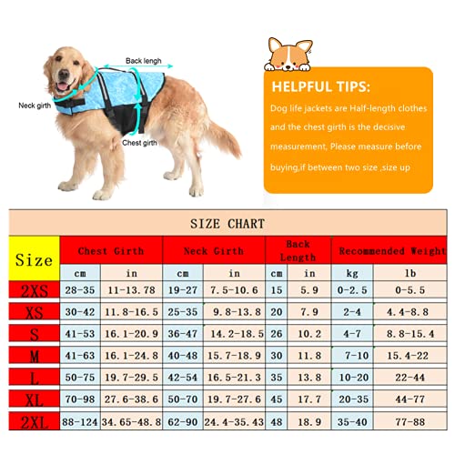 Adjustable Dog Life Jacket with Reflective Stripes W248