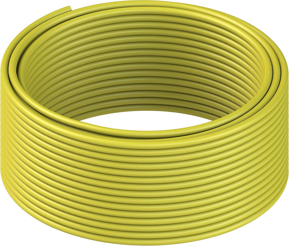 Cat8 Ethernet Cable S/FTP 22AWG Screened Solid Cable 2000MHz 40Gbps Yellow 100 Meter Bulk P459937