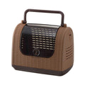 Faux Wicker Pet Carrier W2486