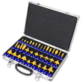 35 Piece Tungsten Carbide Router Bits Set with 1/4 Shank R159938