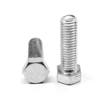 3/4 inch-16 x 1 1/4 inch Fine Thread Hex Cap Screw Full Thread Stainless Steel 18-8 Pk 75 L718528