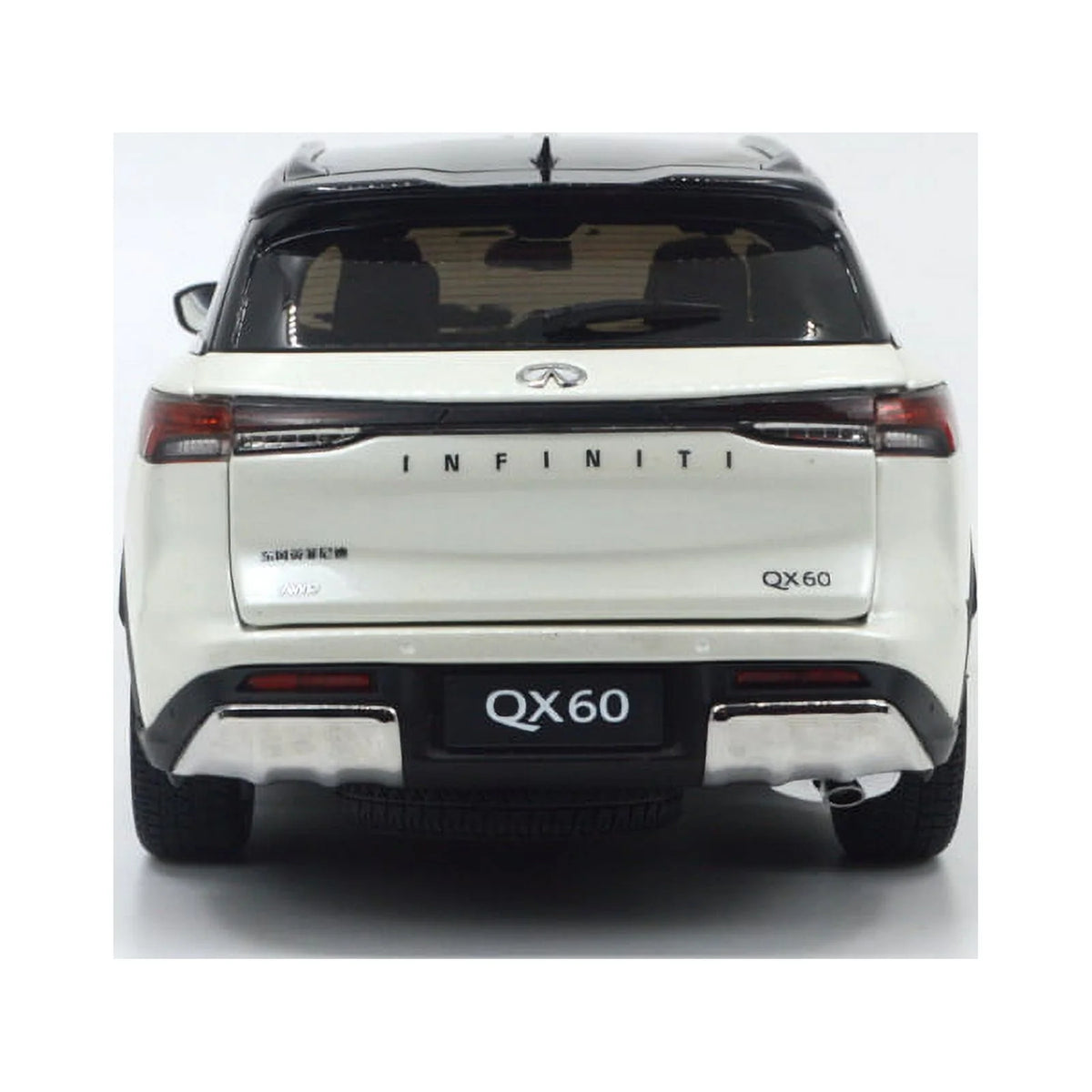 1/18 Diecast Model Car Infiniti QX60 Black Blue 2022 D24939