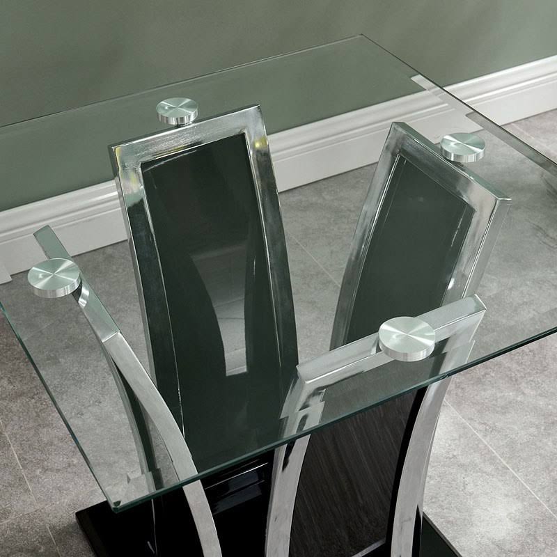 Glossy Black End Table F345550