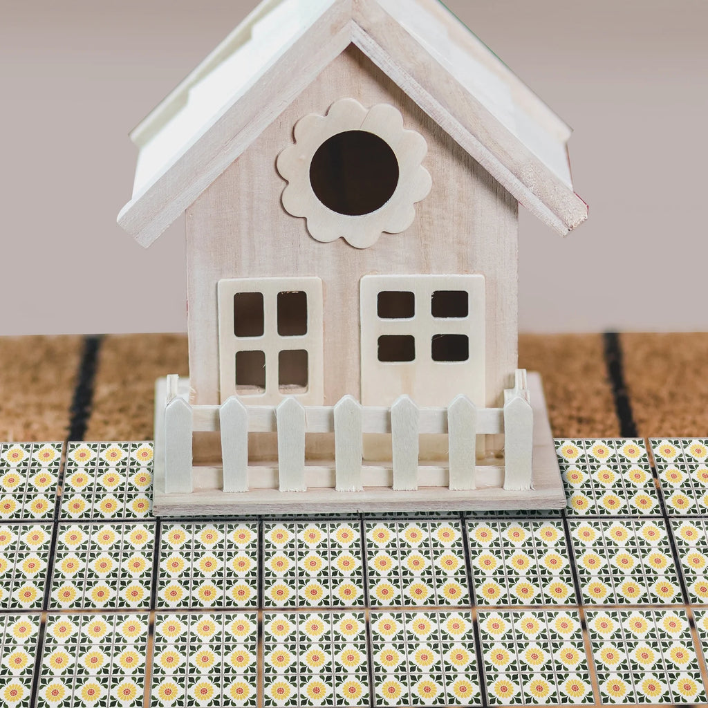 Mini House Simulation Floorboard DIY Adornment X817547