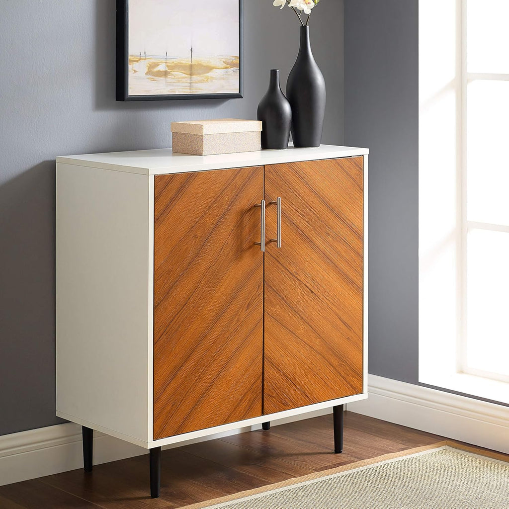 White 2 Door Accent Cabinet B810209