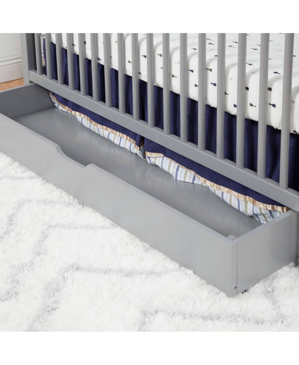 Grey Under Crib Trundle U770426