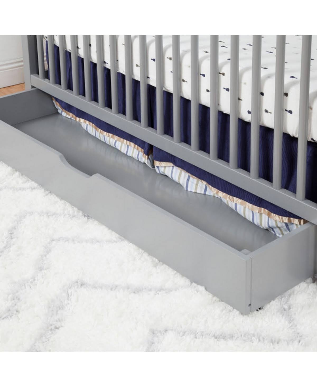 Grey Under Crib Trundle U770426