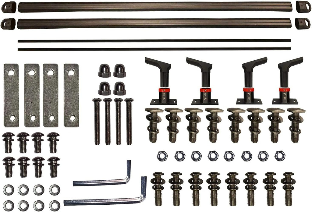Aluminum Truck Bed Crossbars 2 Bars Set T983