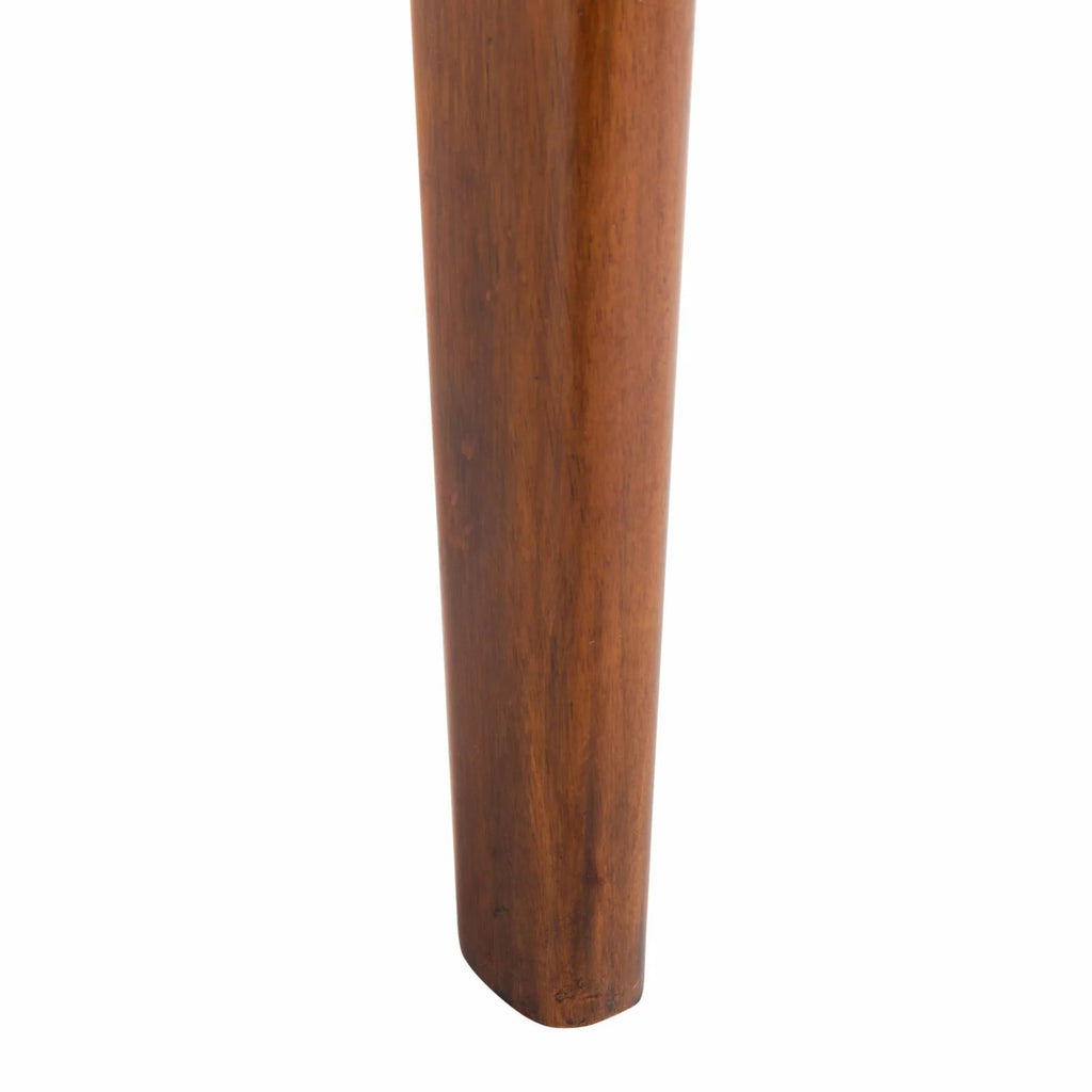 Brown Leather Sling Chair T1971