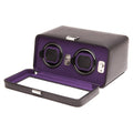 Double Watch Winder with Cover K3448