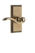 Vintage Brass Carre Plate Dummy with Lever F158094