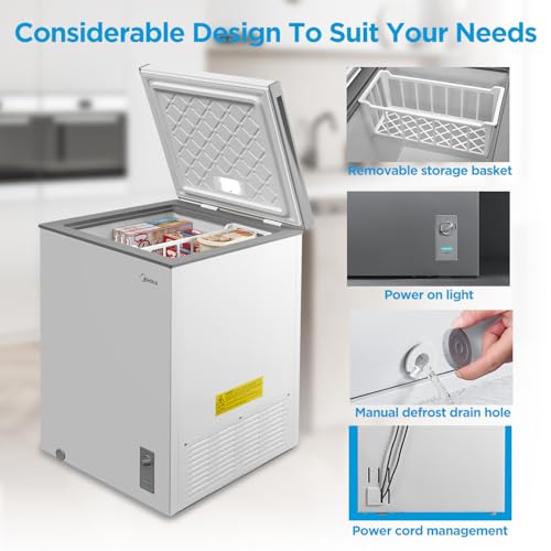 White 7.0 Cu.ft Chest Freezer E5267