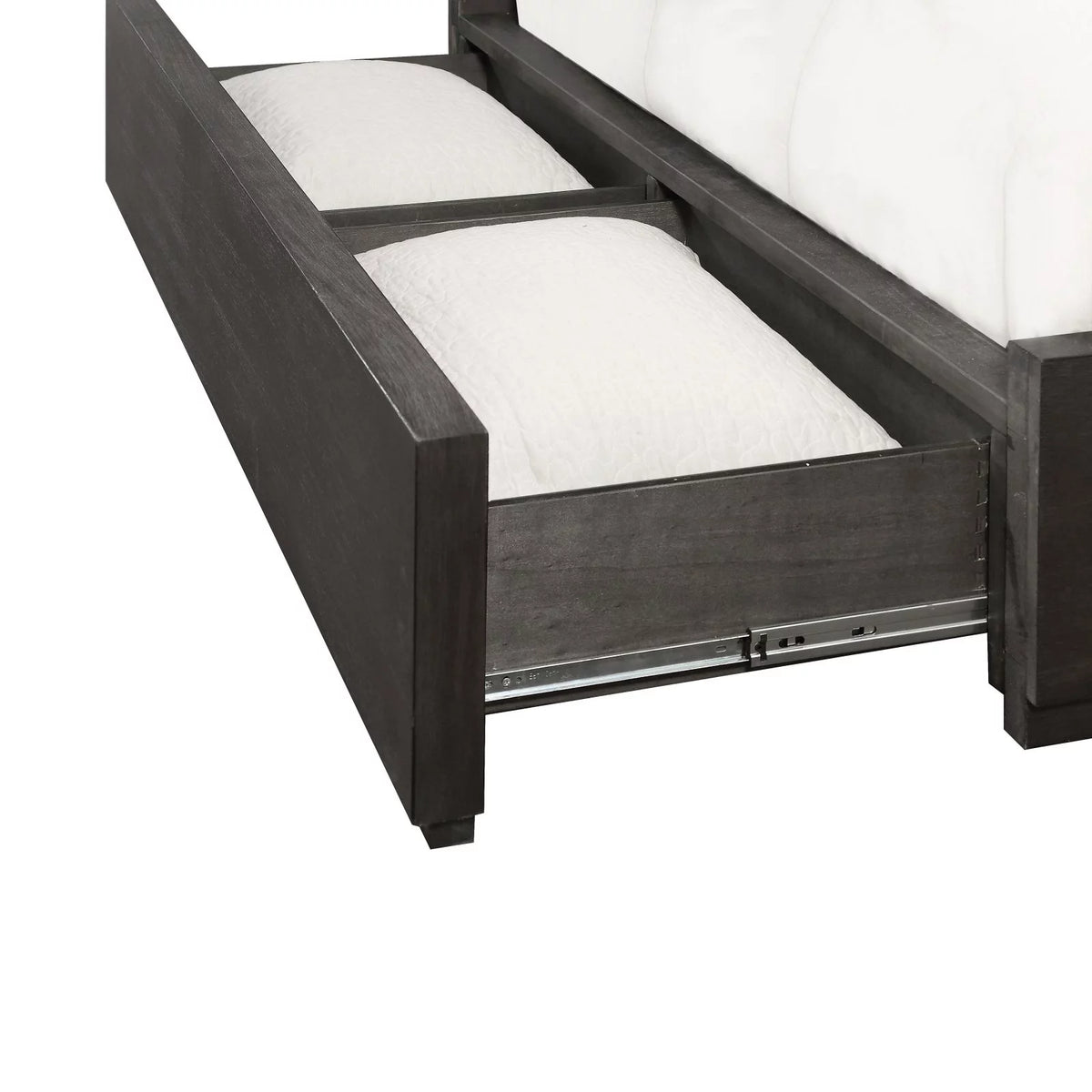 King Tufted Storage Panel Bed H9869