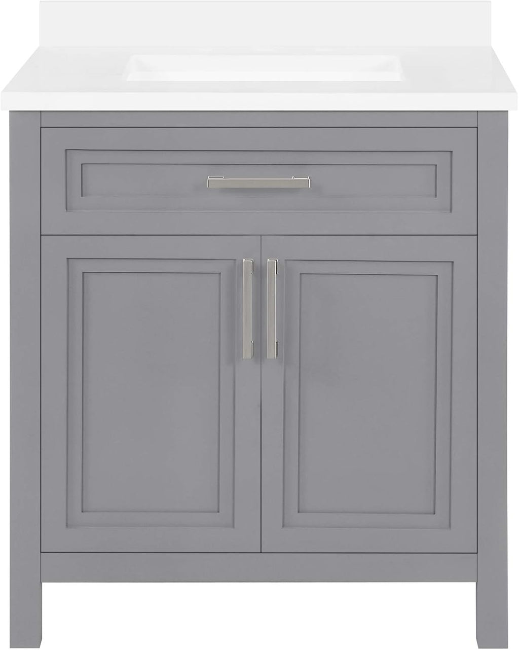 Single Sink Bathroom Vanity in American Grey J344585
