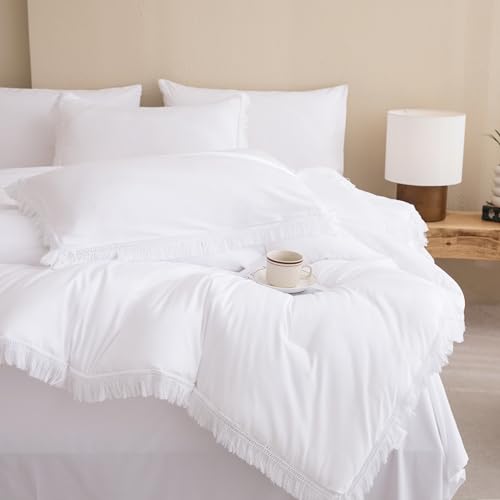 Beige Full Size 7 Piece Comforter Set with Sheets X384