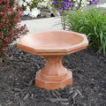 Cast Stone Small Octagon Bird Bath T987