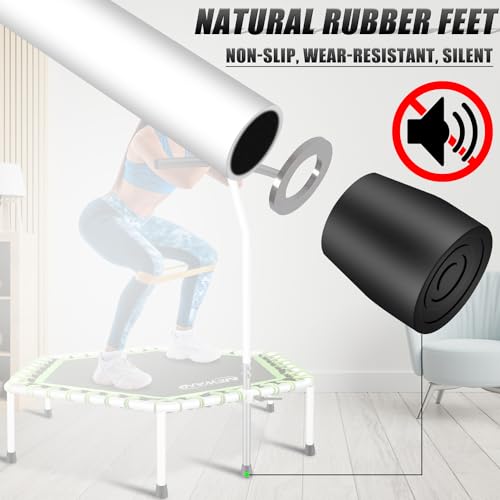 Fitness Trampoline with Adjustable Handle Bar, Max Limit 330 lbs R782