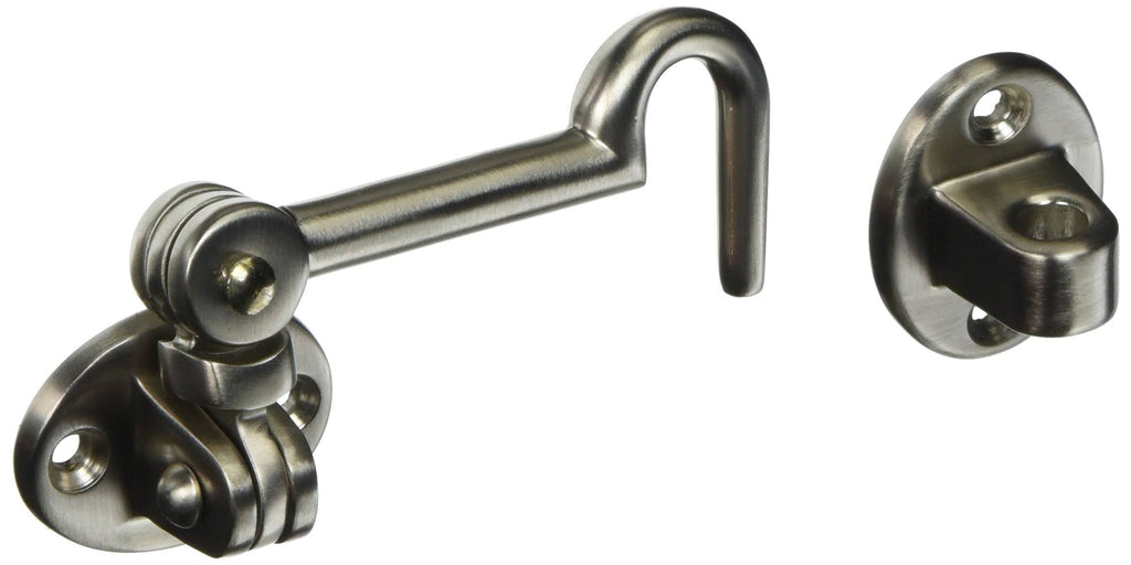 3-1/2 inch Swivel Cabin Door Hook Satin Nickel G276