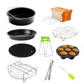 10Pcs Air Fryer Accessory Kit P1666