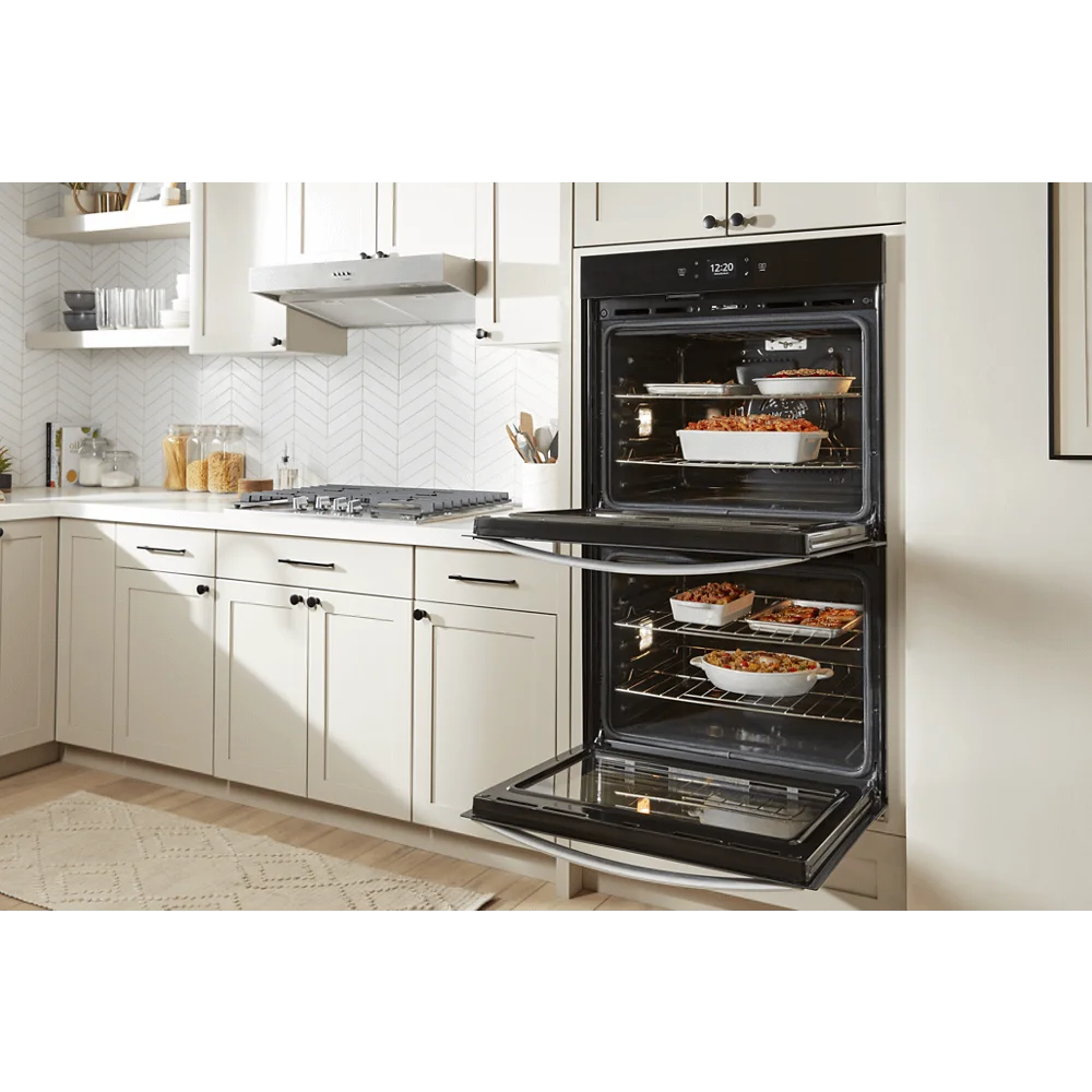 White Double Wall Electric Oven D354194