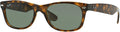 Havana Frame Green Lens 55 Sunglasses Y11523