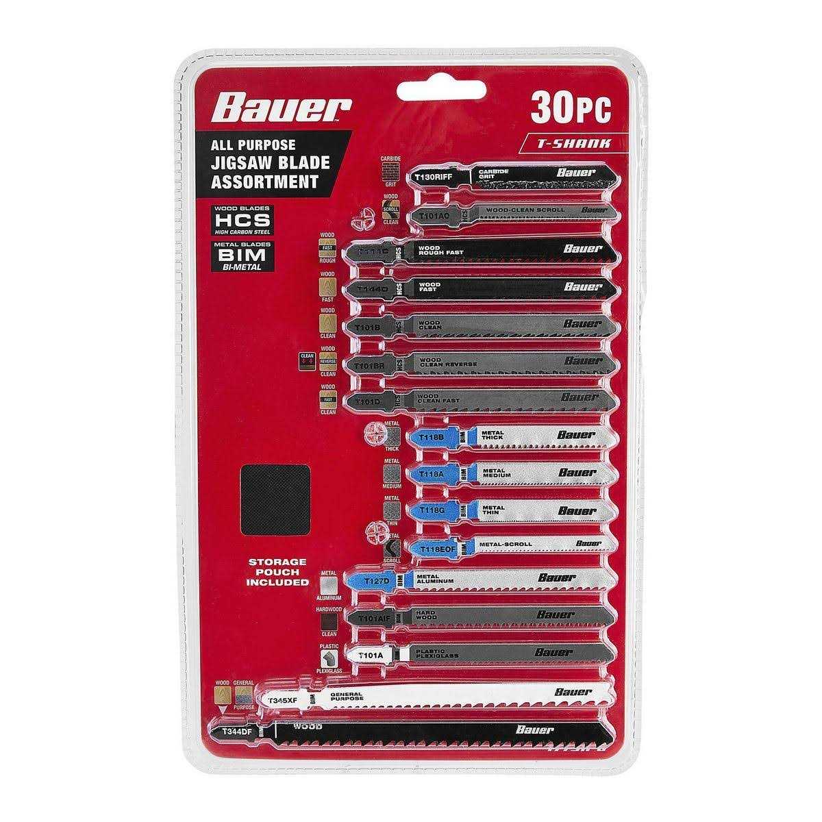General Purpose Jig Saw Blade Set A748803