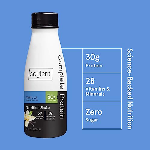 Chocolate 30g Protein Vegan Dairy Free 0g Sugar Ready to Drink Protein Drinks 11oz 12 Pack U806563