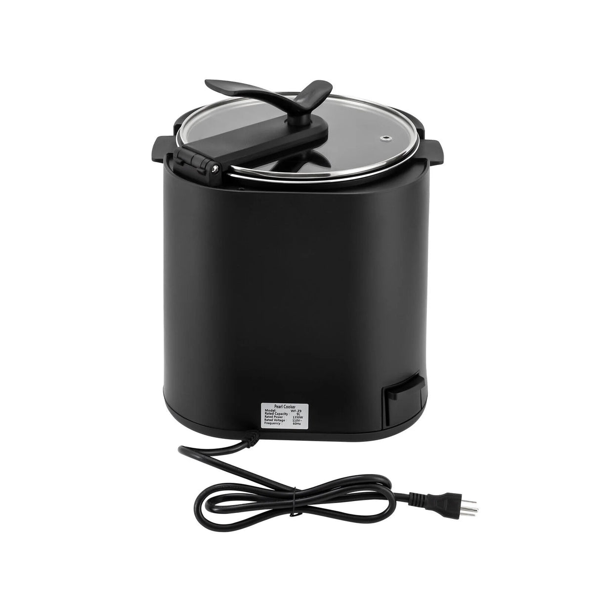 9L/2.38Gal 1350W 110V Automatic Pearl Tapioca Cooker with Touchscreen C20396