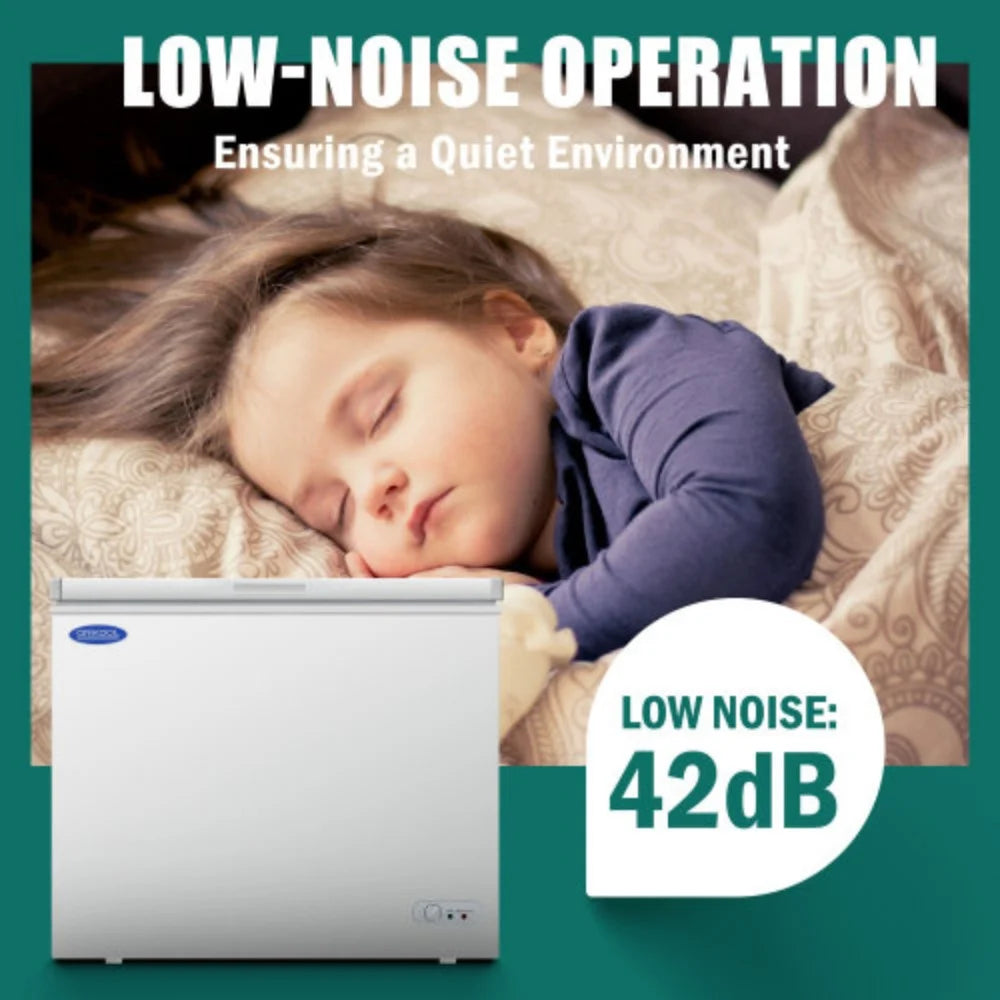 7.0 Cu.ft Chest Freezer with Lockable Lid R1213