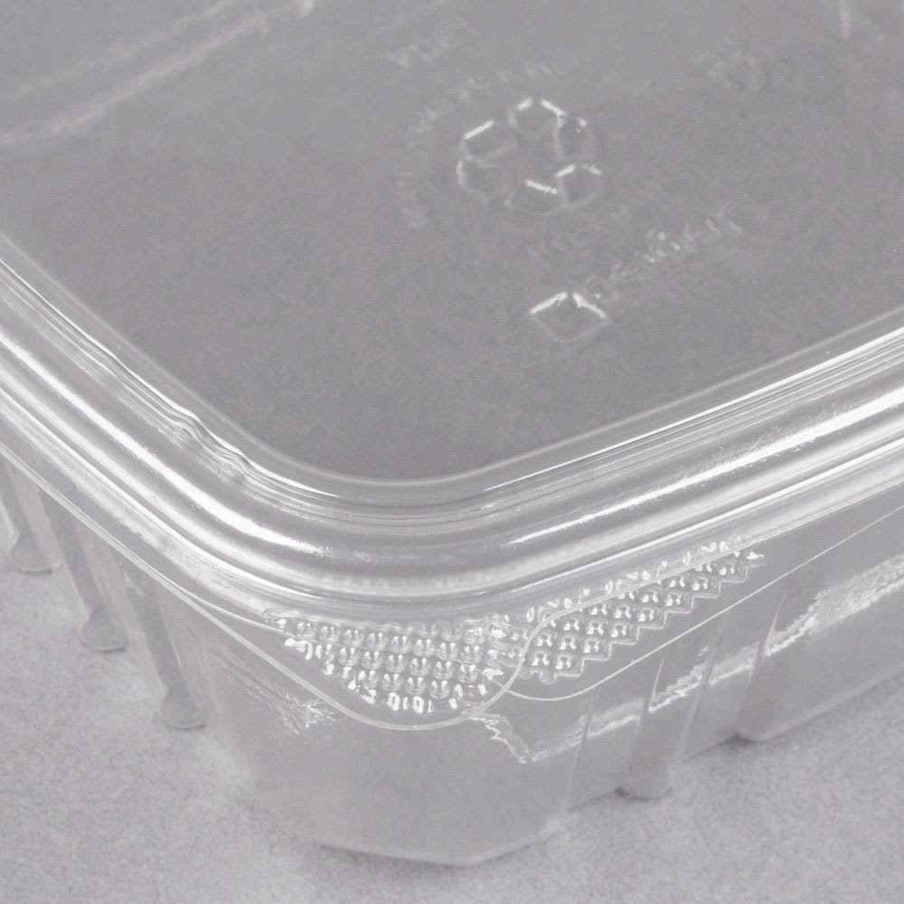 Clear Hinged Deli Container 200/Case V6738