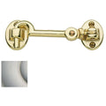 3-1/2 inch Swivel Cabin Door Hook Satin Nickel G276