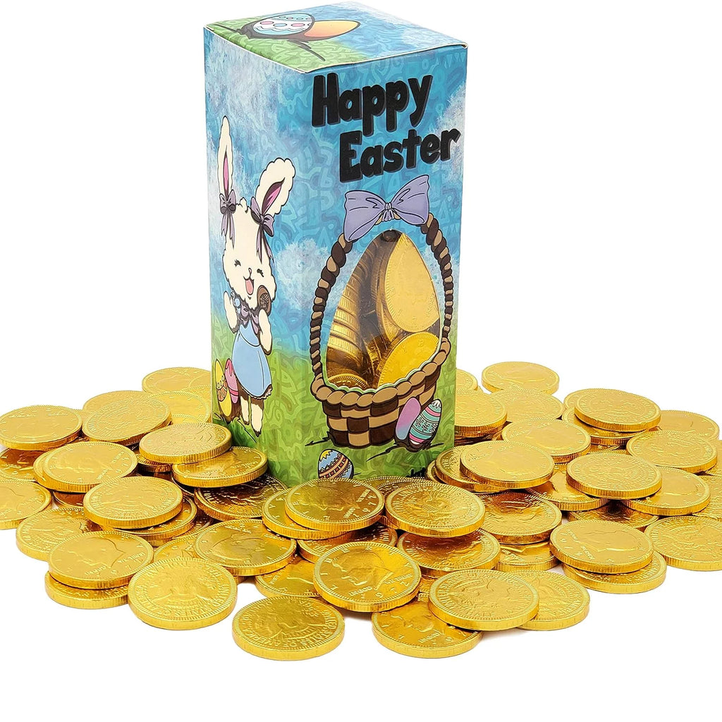 Belgian Milk Chocolate Coins, 1LB (2-Pack) X830