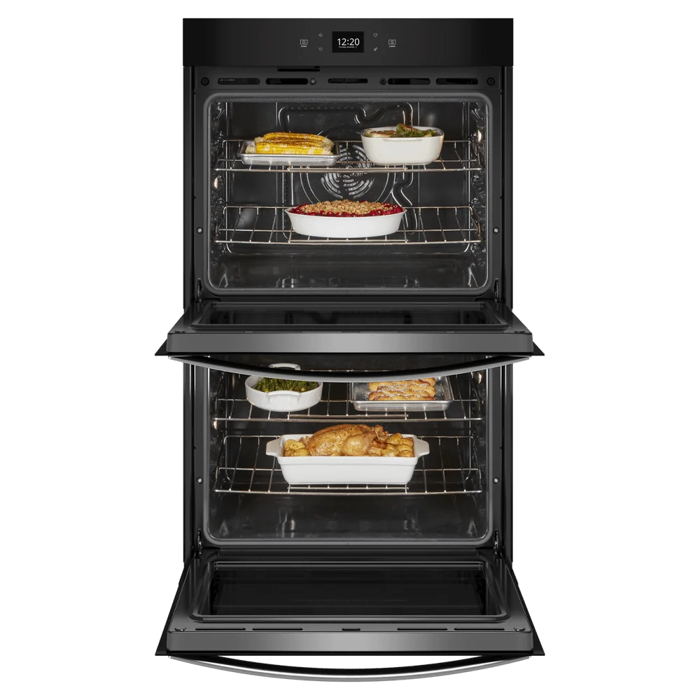 White Double Wall Electric Oven D354194