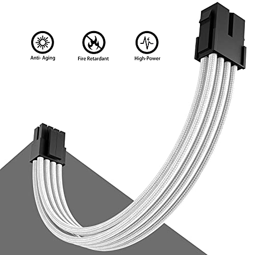 Black 5-Cable-Set 24Pin ATX CPU PCIE Cable Extension Kit E903802
